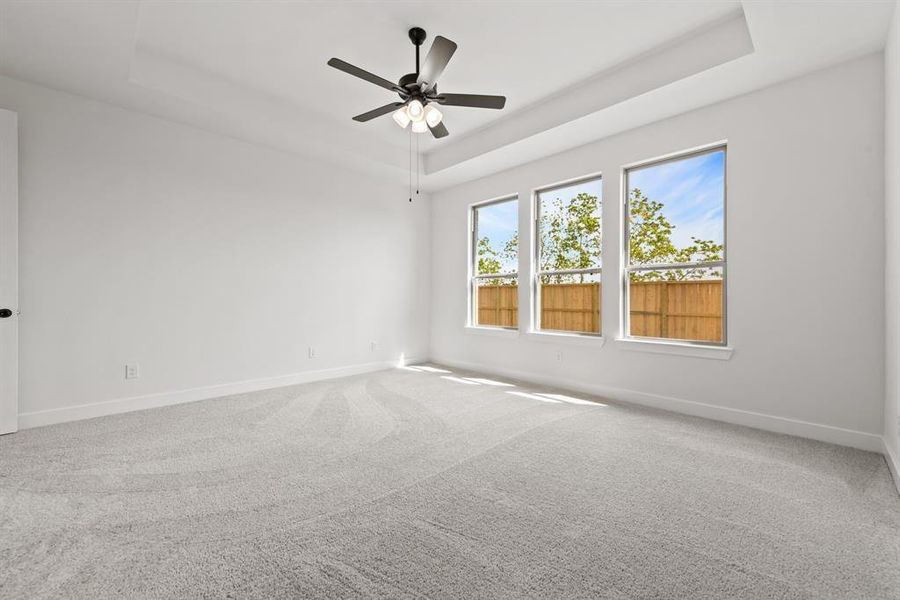 Spacious, unfurnished interior of a new home in The Trails, New Caney (Image 24).
