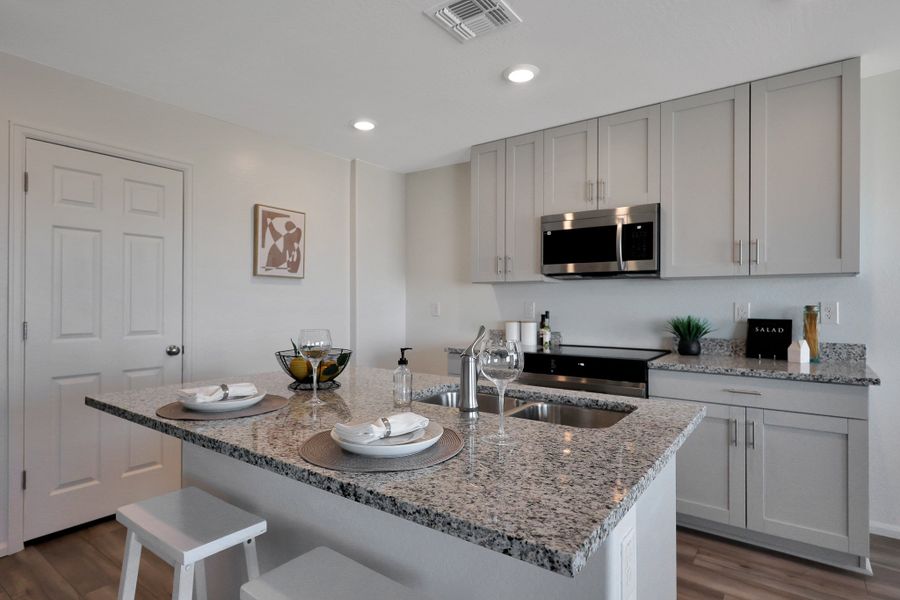 Furnished interior view inside a new home in Cross Creek Ranch, Coolidge (Image 6).