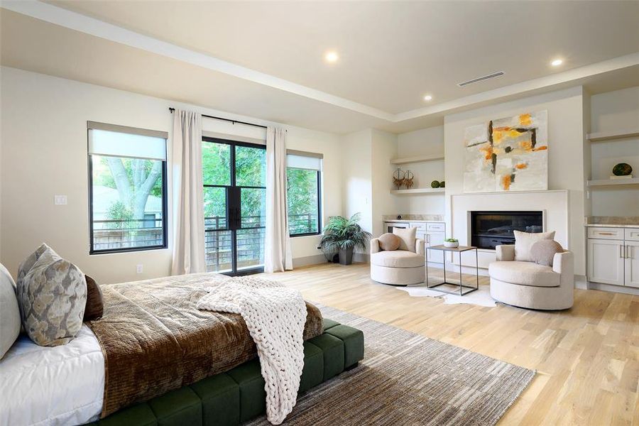 Furnished interior view inside a new home in , Dallas (Image 13). Furnished interior view inside a new home in , Dallas (Image 13).