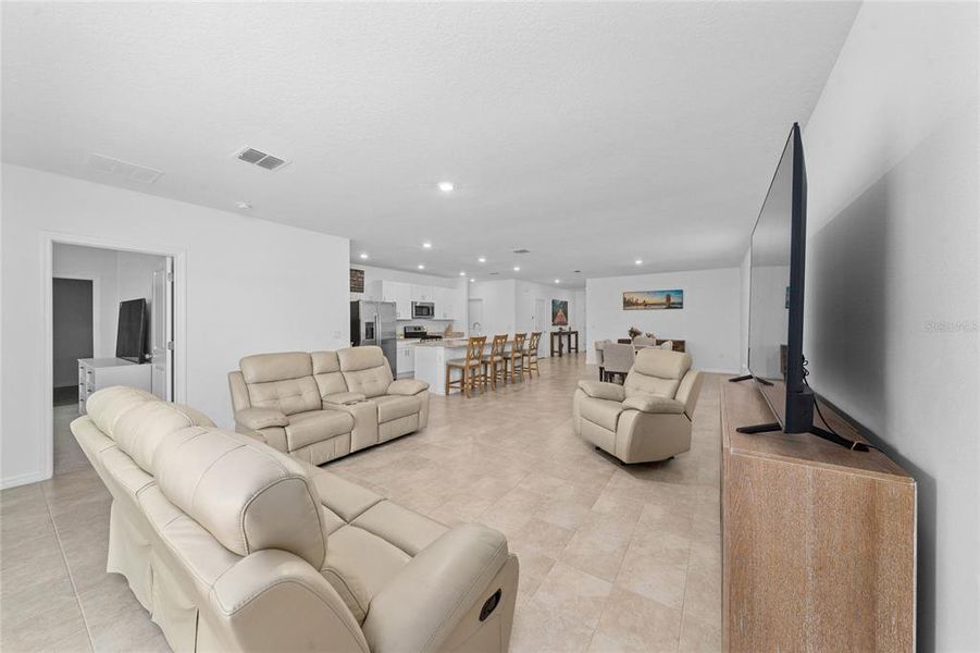 Furnished interior view inside a new home in Waterstone, Groveland (Image 6).