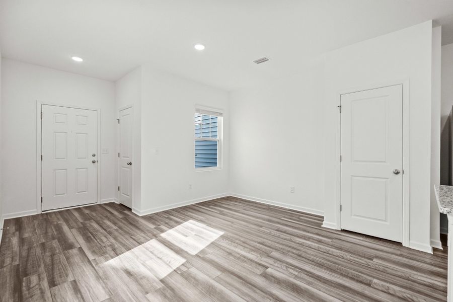 Representative unfurnished interior of a home built from the Sterling by Starlight Homes in Eagles Landing, Elgin (Image 14).