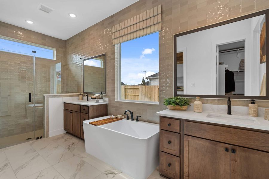 Representative furnished interior of a home built from the Acadia – 50′ Lot by Chesmar Homes in Jubilee, Hockley (Image 10).