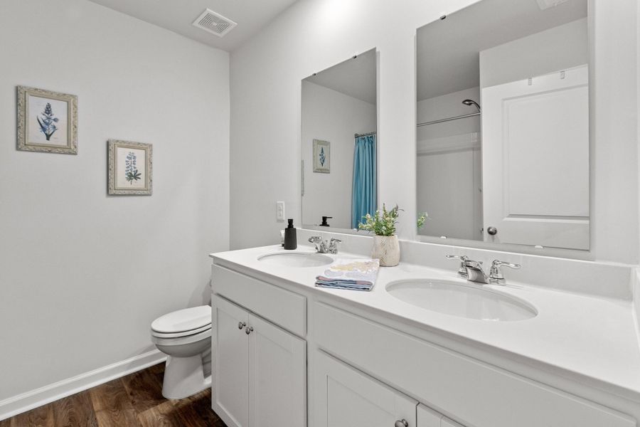 Furnished interior view inside a new home in , Summerville (Image 12).