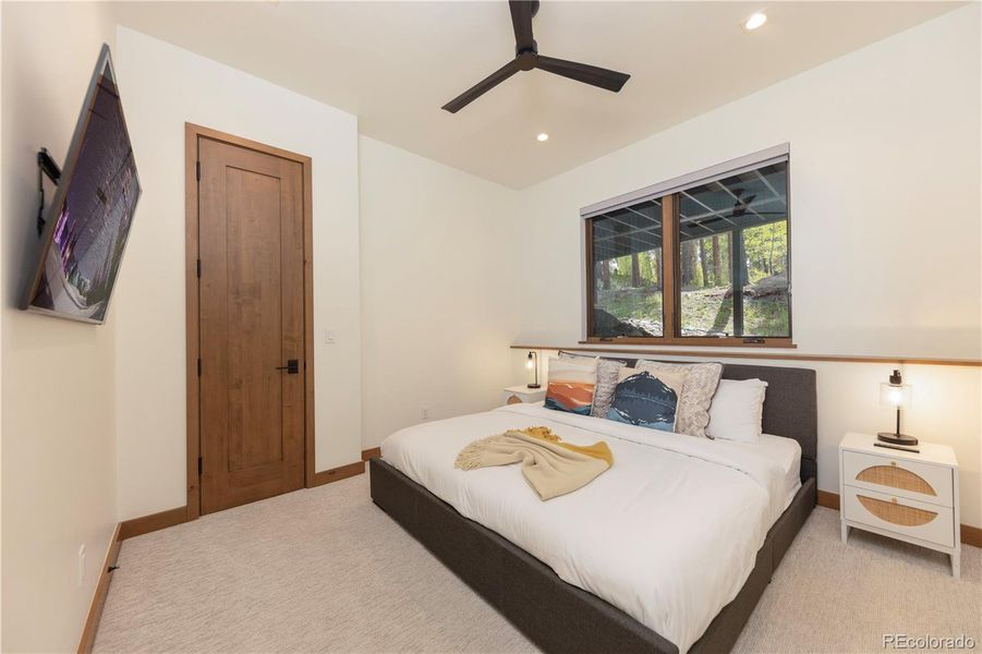 Furnished interior view inside a new home in , Breckenridge (Image 21).