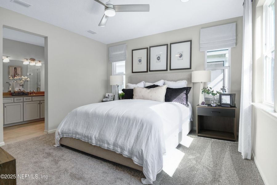 Furnished interior view inside a new home in , St. Augustine (Image 10).