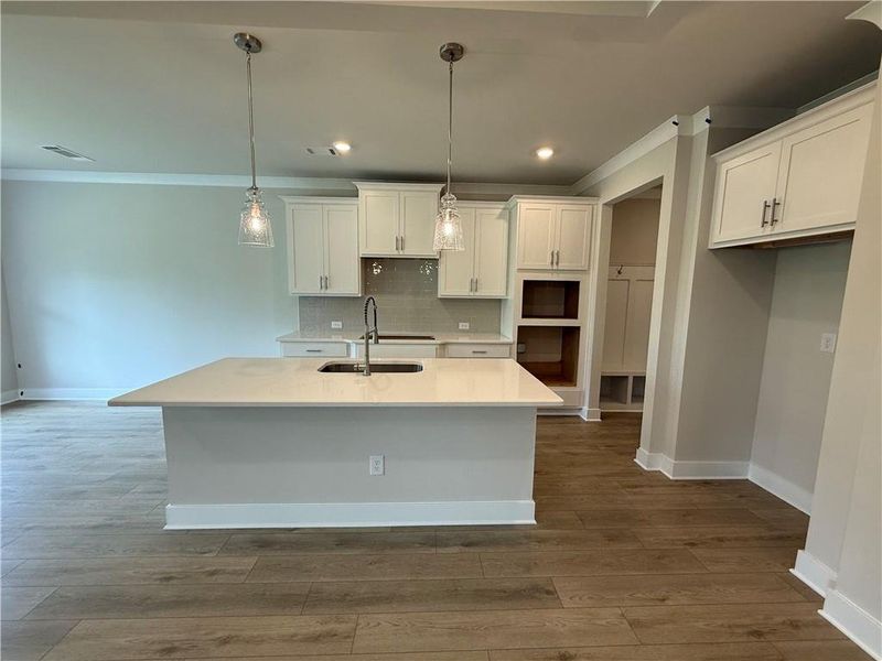 Furnished interior view inside a new home in Ponderosa Farms Estates, Gainesville (Image 9).