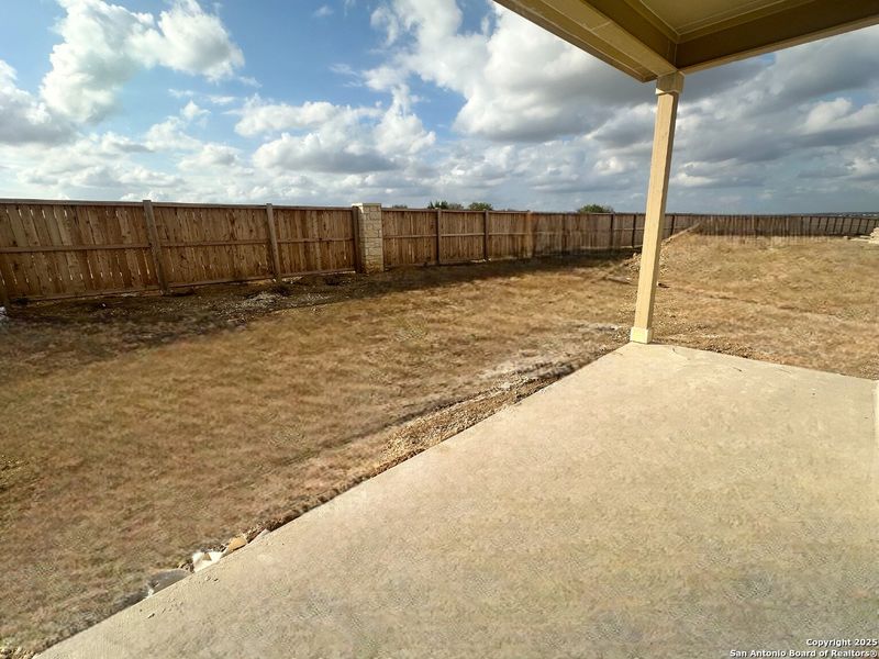 Exterior details and patio area of a home in The Arbors at the Wilder, Adkins (Image 2). Exterior details and patio area of a home in The Arbors at the Wilder, Adkins (Image 2).