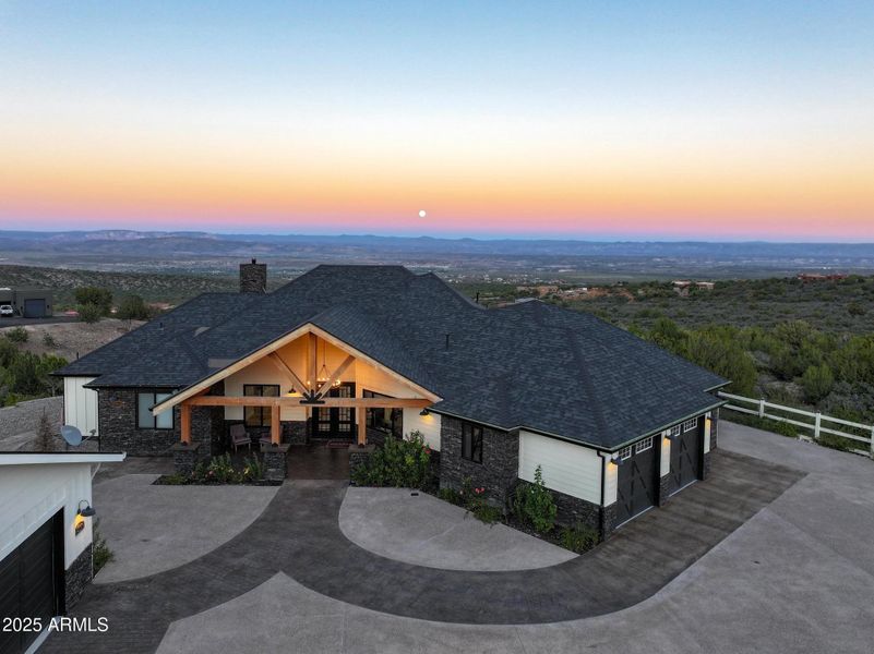 Main House Toward the Verde Valley