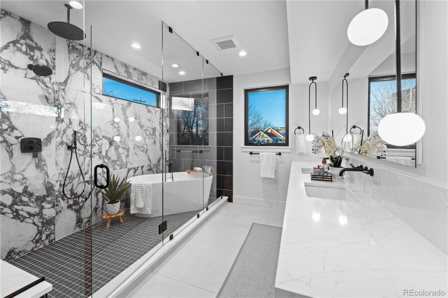 Furnished interior view inside a new home in , Denver (Image 21). Furnished interior view inside a new home in , Denver (Image 21).