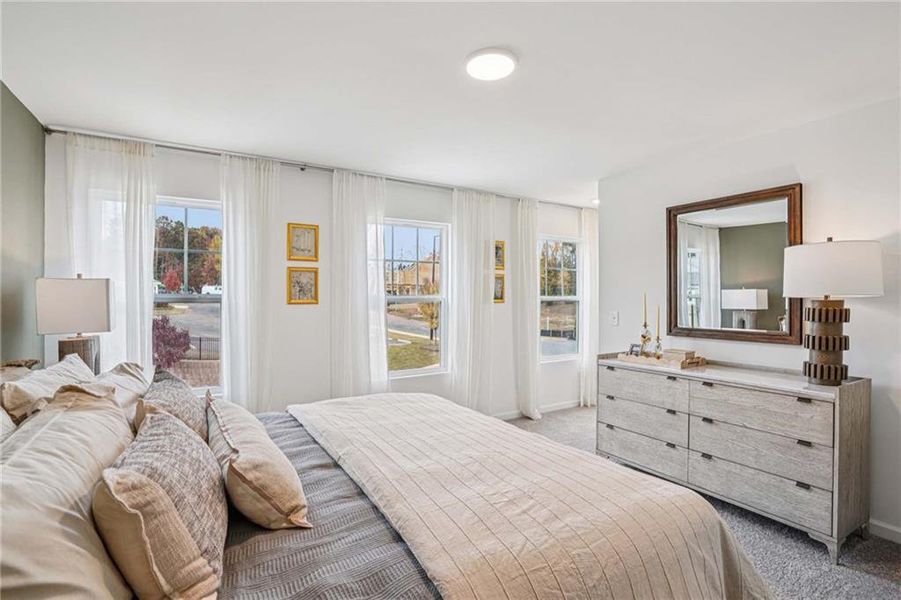 Furnished interior view inside a new home in Leydenview, Mableton (Image 27).