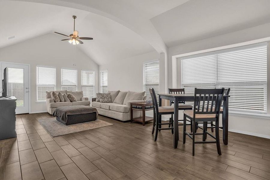 Furnished interior view inside a new home in Summer Crest, Fort Worth (Image 10).