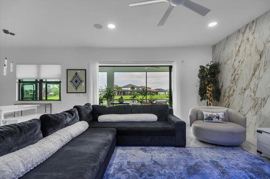 Furnished interior view inside a new home in , Lakewood Ranch (Image 9). Furnished interior view inside a new home in , Lakewood Ranch (Image 9).
