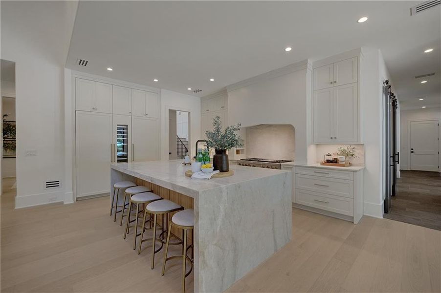 Furnished interior view inside a new home in , Alpharetta (Image 39).
