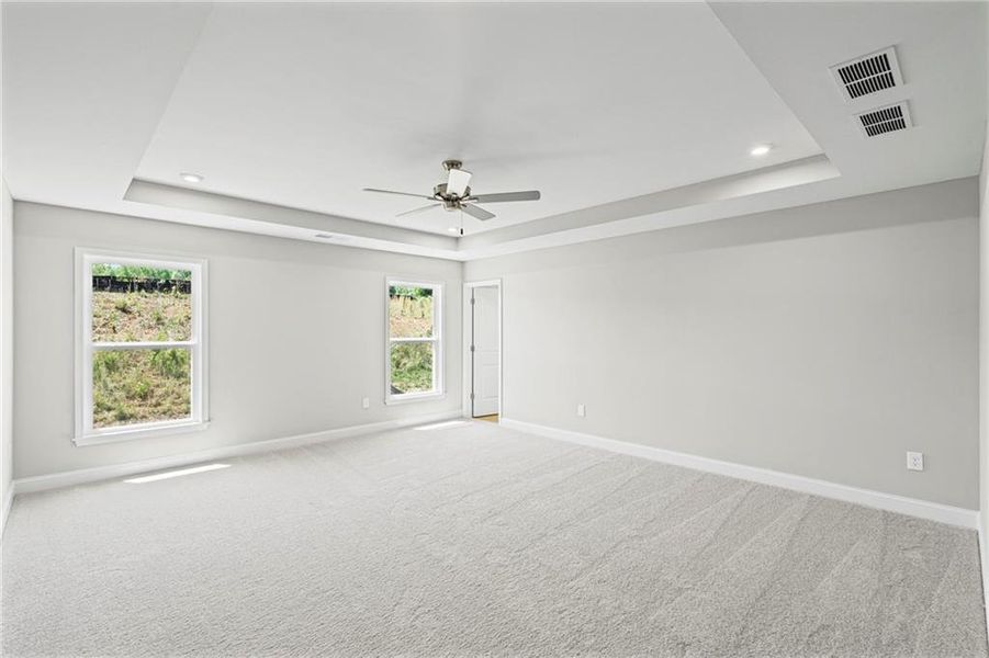 Spacious, unfurnished interior of a new home in Hidden Fields, Hoschton (Image 39). Spacious, unfurnished interior of a new home in Hidden Fields, Hoschton (Image 39).