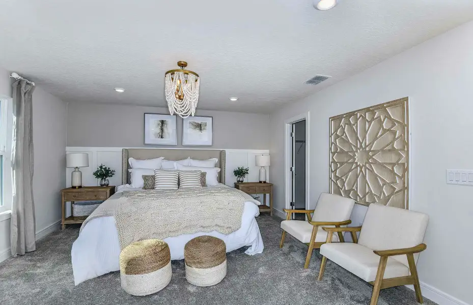 Representative furnished interior of a home built from the Tilden by Pulte Homes in Highland Pines, Leesburg (Image 18).