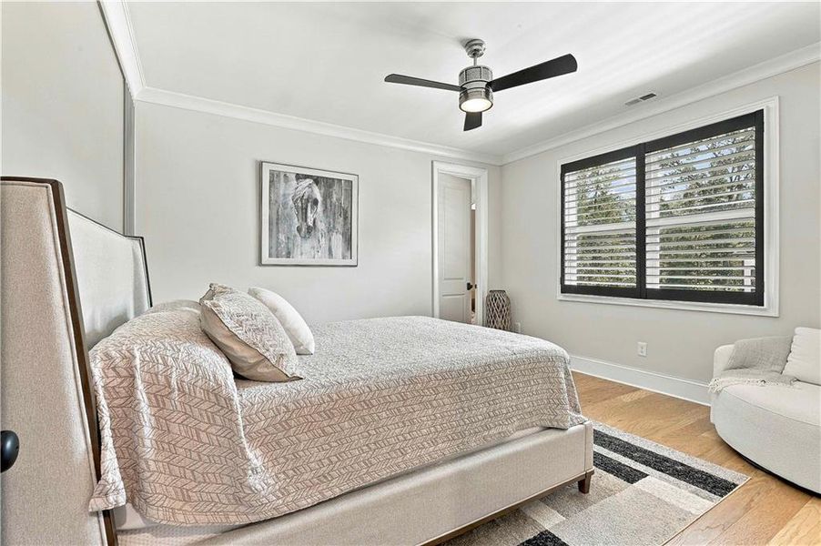 Furnished interior view inside a new home in , Newnan (Image 38).
