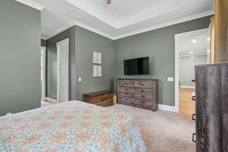 Furnished interior view inside a new home in , Huger (Image 14).