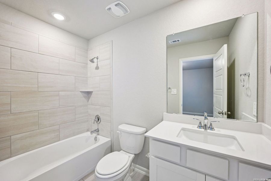 Furnished interior view inside a new home in Kallison Ranch, San Antonio (Image 8).
