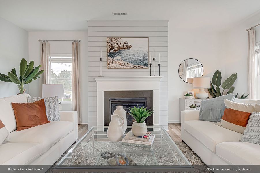 Furnished interior view inside a new home in Six Oaks, Summerville (Image 11).