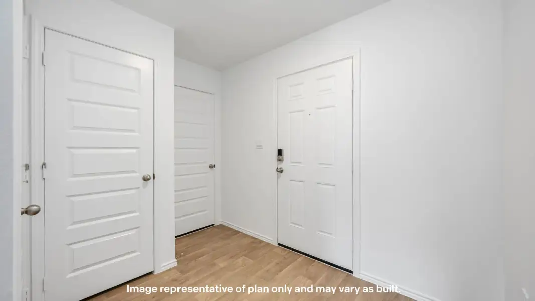 Representative unfurnished interior of a home built from the The Fallow by D.R. Horton in Pari Estates, Lubbock (Image 12). Representative unfurnished interior of a home built from the The Fallow by D.R. Horton in Pari Estates, Lubbock (Image 12).