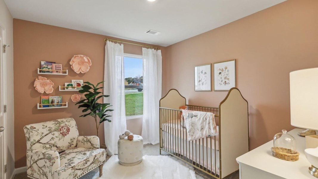 Furnished interior view inside a new home in The Oaks at Center Station, Hollywood (Image 19).