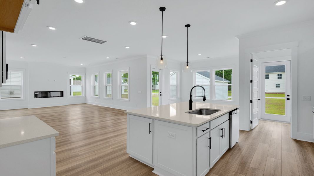 Representative furnished interior of a home built from the Preakness II by DRB Homes in Ballam Oaks, Mount Pleasant (Image 19). Representative furnished interior of a home built from the Preakness II by DRB Homes in Ballam Oaks, Mount Pleasant (Image 19).