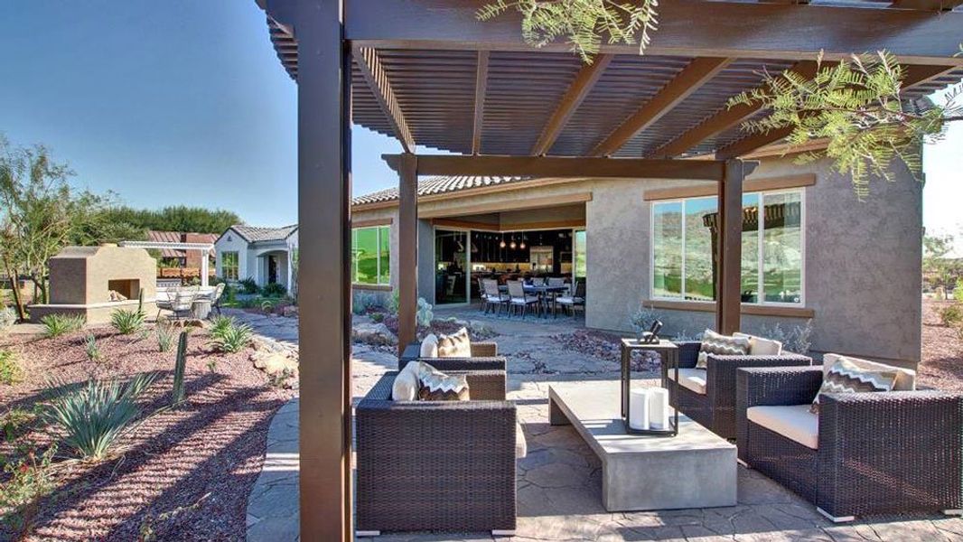 Image 36 representing the Shire by Taylor Morrison in Victory at Verrado Venture II Collection 55+, Buckeye, AZ.