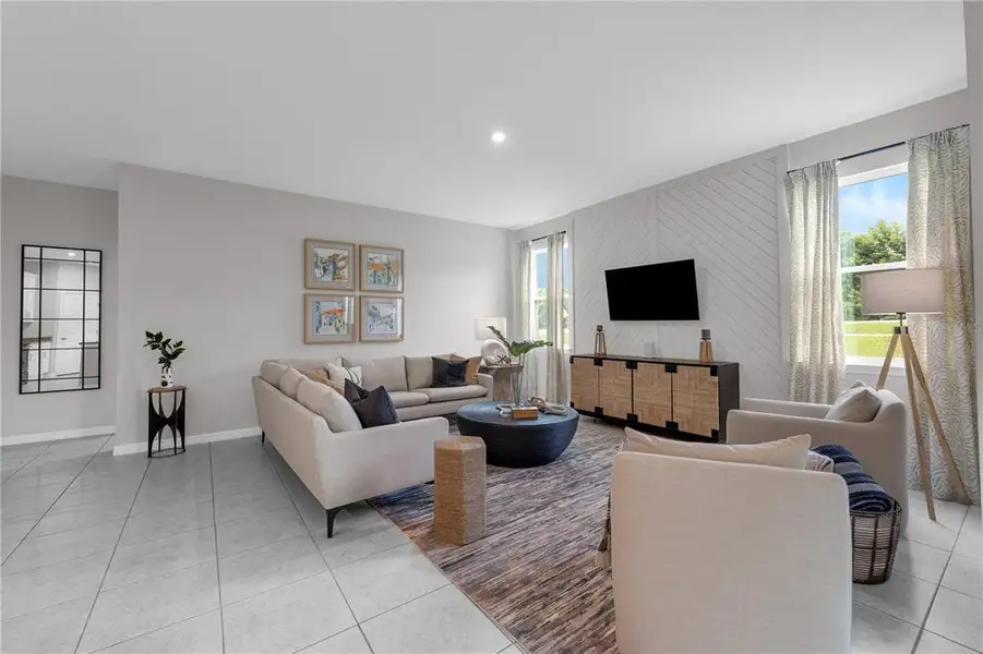 Furnished interior view inside a new home in Scenic Terrace, Lake Hamilton (Image 9).