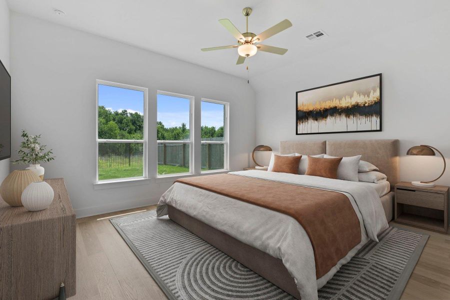 Primary Bedroom - Virtually Staged Primary Bedroom - Virtually Staged
