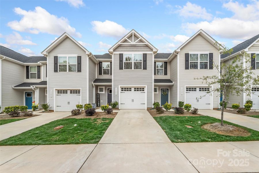 Front exterior of a new home in Bear Park, Hickory, NC, highlighting curb appeal (Image 1).