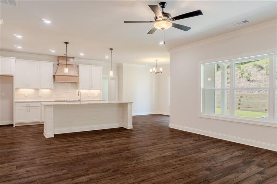 Spacious, unfurnished interior of a new home in Woodland Hills, Loganville (Image 12).