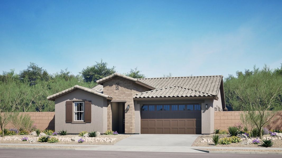 Home exterior render streetview Home exterior render streetview