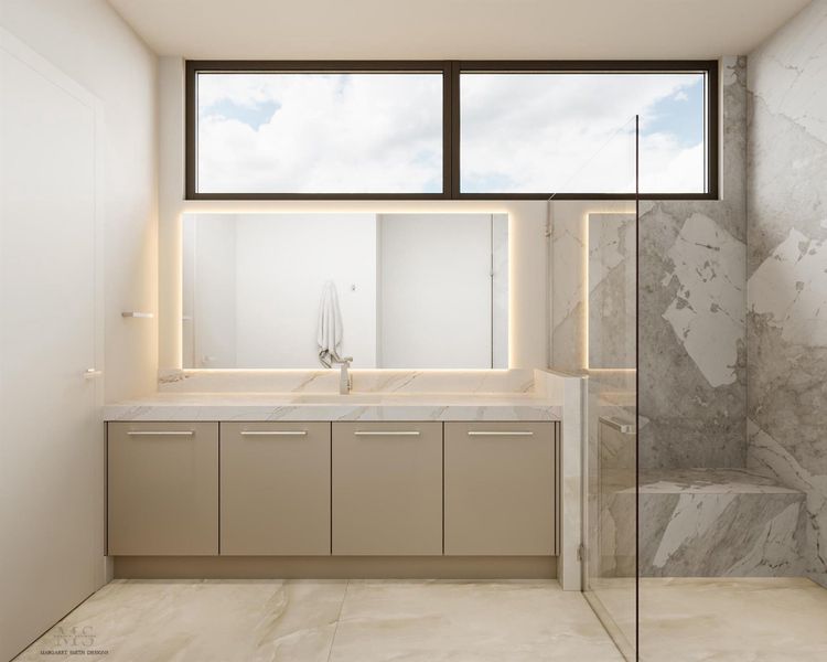 Furnished interior view inside a new home in , Stuart (Image 4).