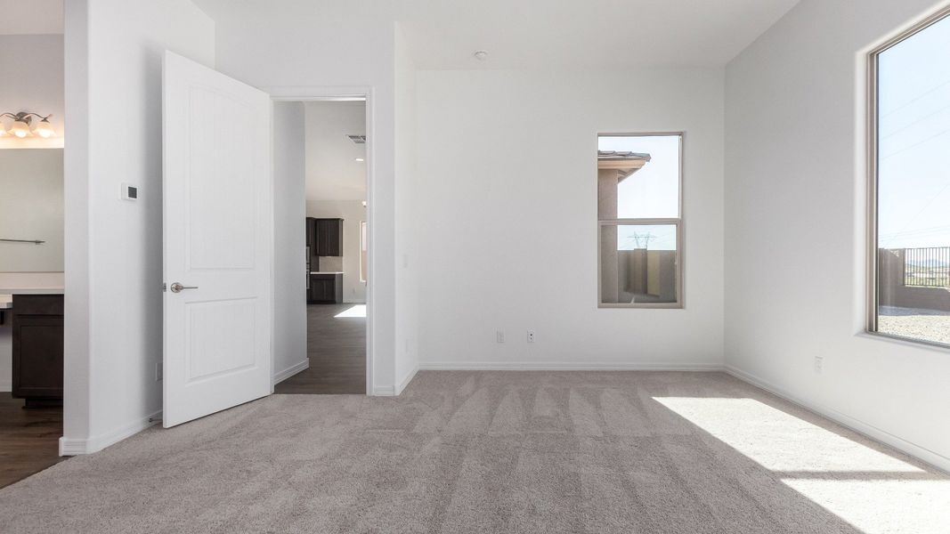 Furnished interior view inside a new home in Hacienda at Estrella, Goodyear (Image 17).
