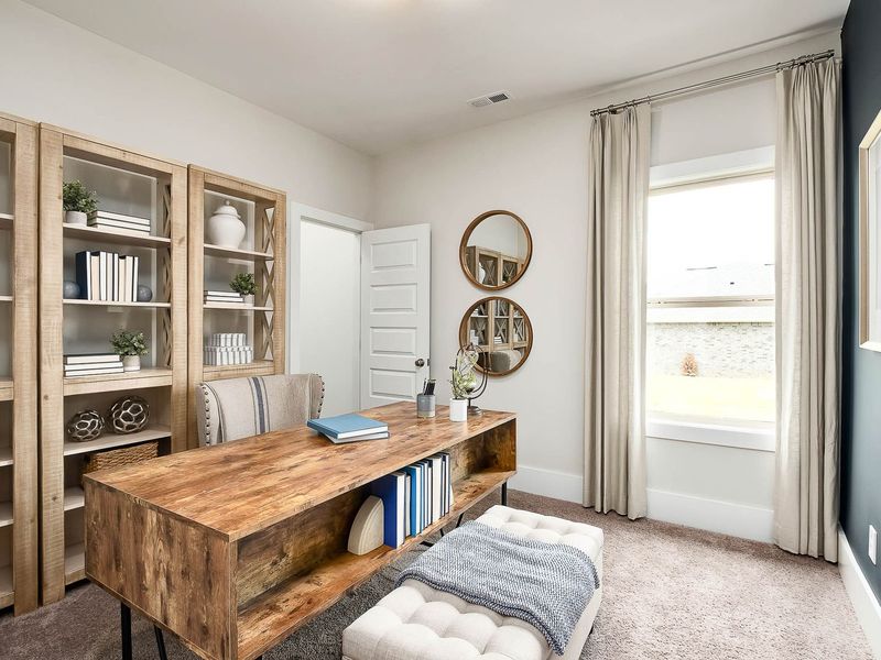 Representative furnished interior of a home built from the The Daphne E by Davidson Homes LLC in Bailey Park, Fayetteville (Image 10).