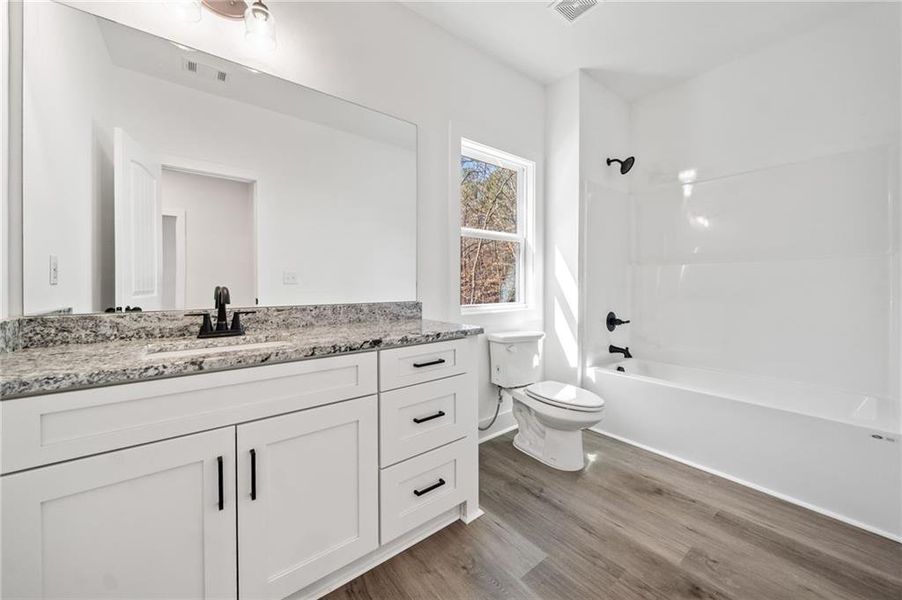 Furnished interior view inside a new home in , Ellijay (Image 6).