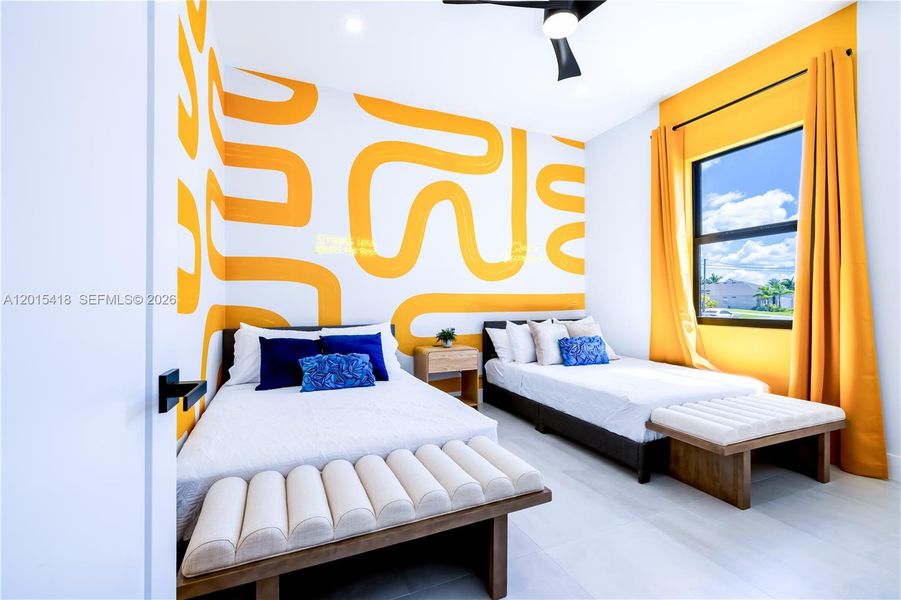Furnished interior view inside a new home in , Cape Coral (Image 43).