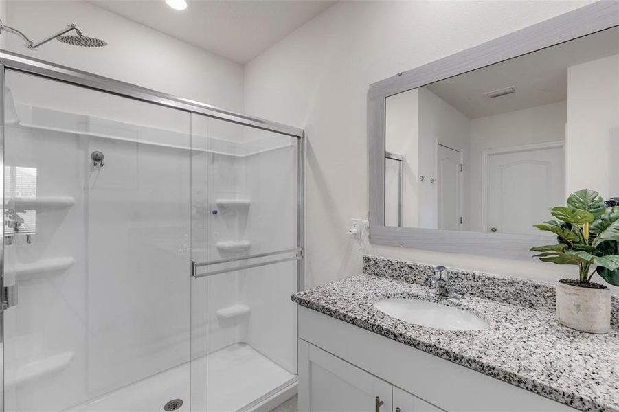 Furnished interior view inside a new home in Groveside at Ormond Station, Ormond Beach (Image 17).