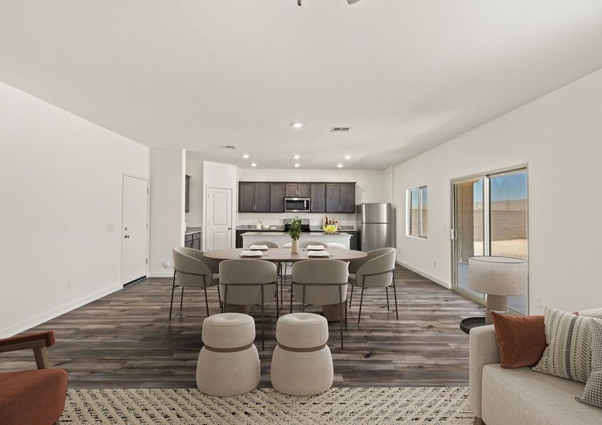 This open-concept floor plan was designed with you and your family in mind. This open-concept floor plan was designed with you and your family in mind.