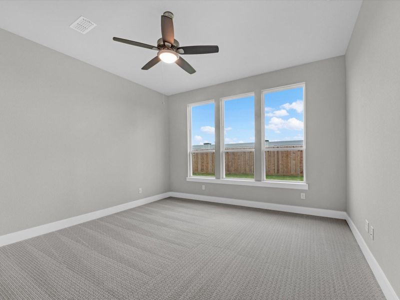Spacious, unfurnished interior of a new home in Pecan Ridge, Fulshear (Image 23). Spacious, unfurnished interior of a new home in Pecan Ridge, Fulshear (Image 23).