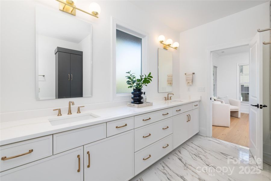 Furnished interior view inside a new home in , Charlotte (Image 15).