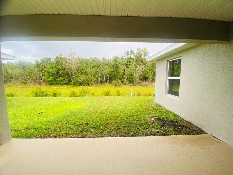 Exterior details and patio area of a home in , Harmony (Image 3). Exterior details and patio area of a home in , Harmony (Image 3).
