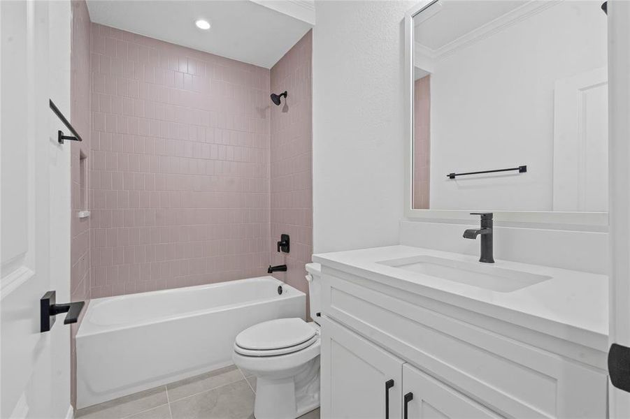 Furnished interior view inside a new home in Lanzara Ranch, Godley (Image 6).