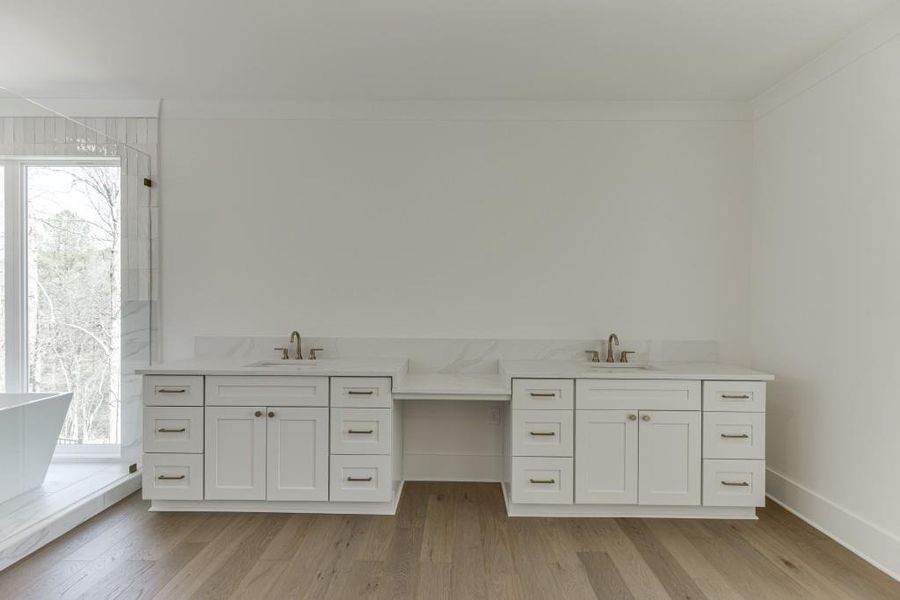 Furnished interior view inside a new home in , Buford (Image 13).