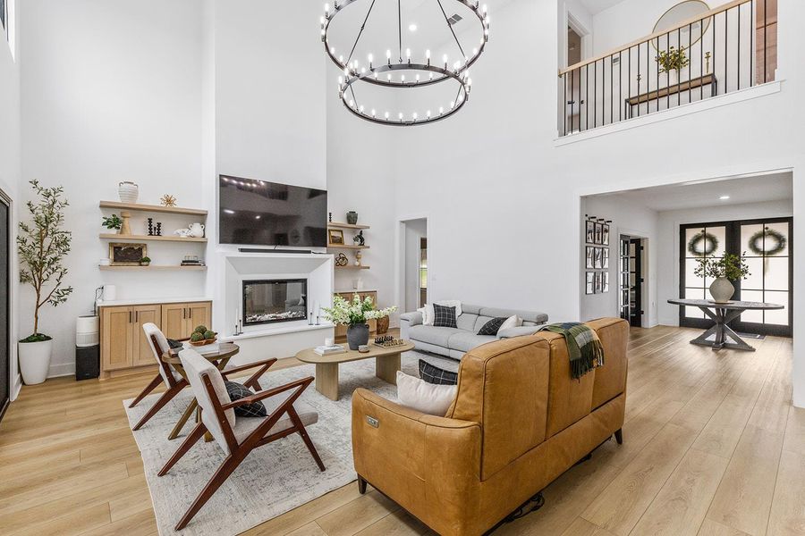 Furnished interior view inside a new home in , Belton (Image 8).