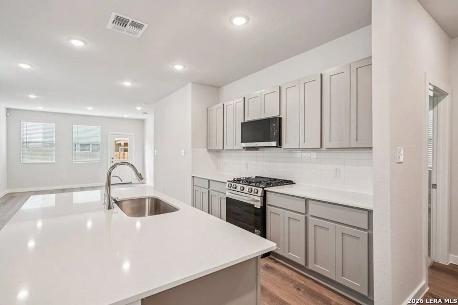 Furnished interior view inside a new home in Park Place, New Braunfels (Image 12). Furnished interior view inside a new home in Park Place, New Braunfels (Image 12).