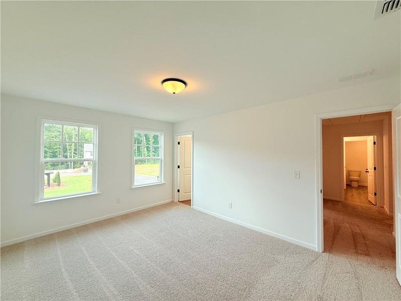 Spacious, unfurnished interior of a new home in Creekside, Dawsonville (Image 26). Spacious, unfurnished interior of a new home in Creekside, Dawsonville (Image 26).