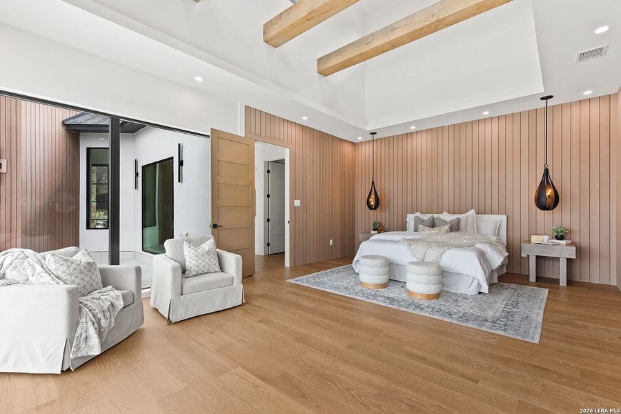 Furnished interior view inside a new home in , San Antonio (Image 29).