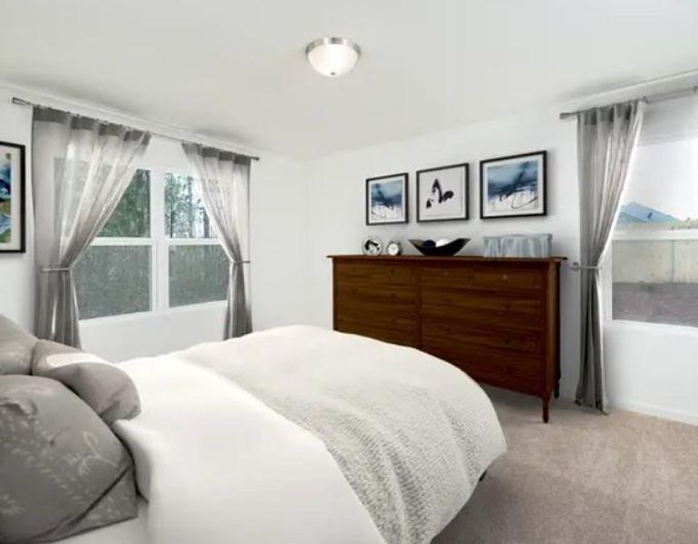 Furnished interior view inside a new home in Chestnut Grove, Douglasville (Image 4).