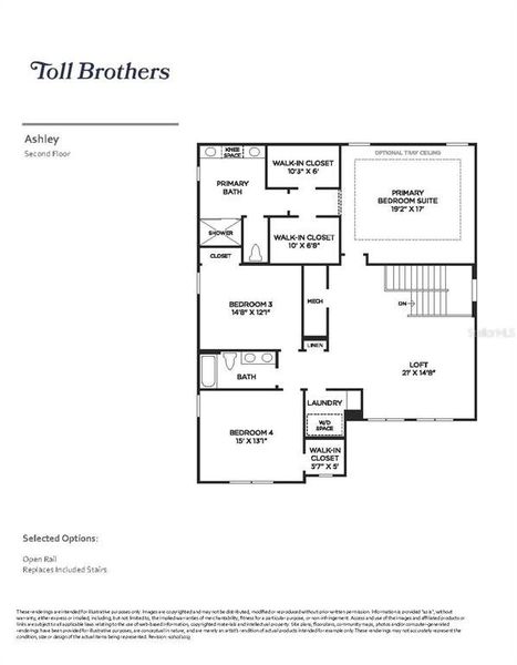 2D floor plan layout of this home in , Orlando, FL (Image 3).